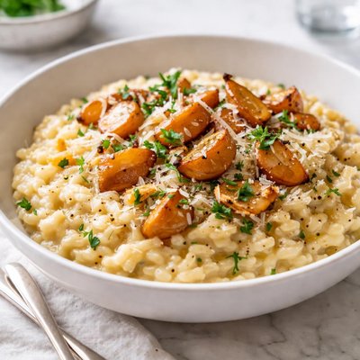 Image of Caramelized Garlic Risotto
