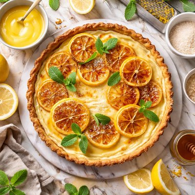 Image of Caramelized Lemon Tart