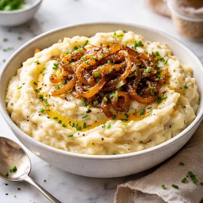 Image of Caramelized Onion and Horseradish Mashed Potatoes
