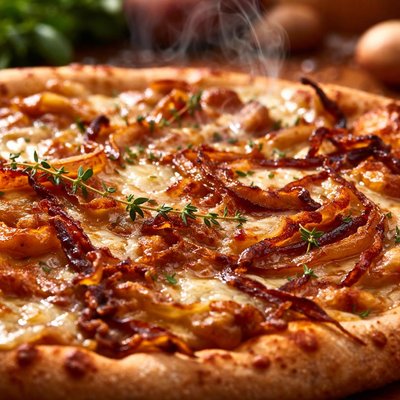 Image of Caramelized Onion Cheese Pizza