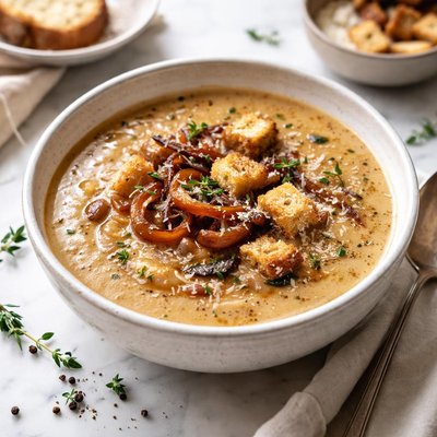Image of Caramelized Onion Cream Soup