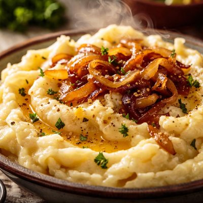 Image of Caramelized Onion Mashed Potatoes