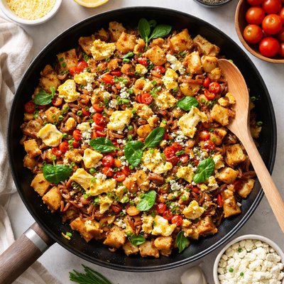 Image of Caramelized Onion Potato Scramble