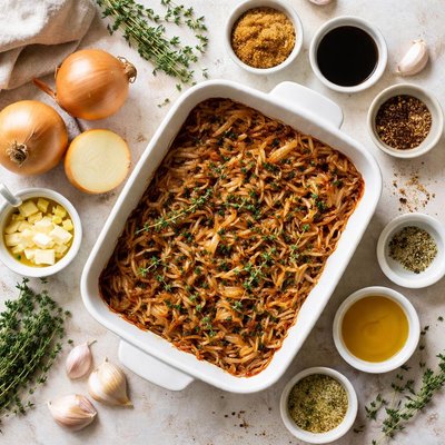 Image of Caramelized Onions Oven Baked Great for Oamc