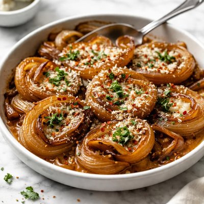 Image of Caramelized Parmesan Onions