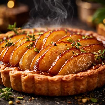 Image of Caramelized Pear Tart