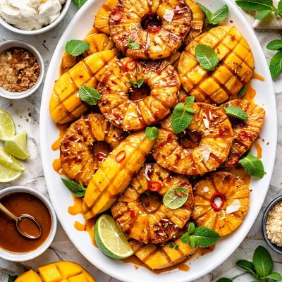 Image of Caramelized Pineapple and Mango