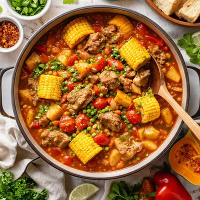 Image of Carbonada Criolla Veal and Vegetable Stew