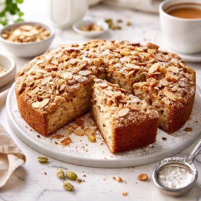 Image of Cardamom Almond Coffee Cake