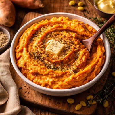 Image of Cardamom Mashed Sweet Potatoes
