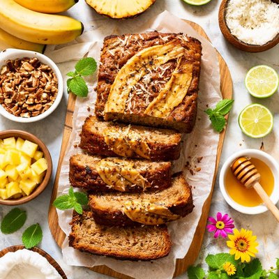 Image of Caribbean Banana Bread