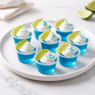Image of Caribbean Blue Jello Shots