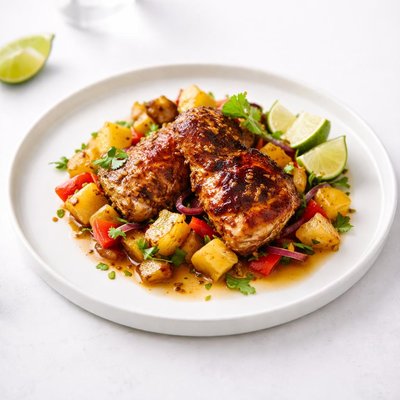 Image of Caribbean Chicken with Pineapple