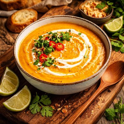 Image of Caribbean Creamy Sweet Potato Soup