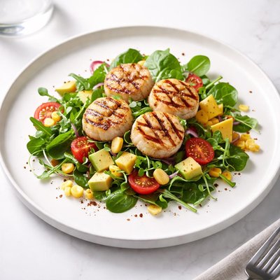 Image of Caribbean Grilled Scallop Salad