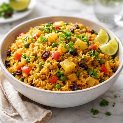 Image of Caribbean Madras Rice
