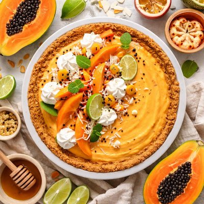 Image of Caribbean Papaya Pie