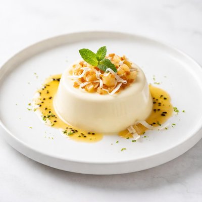 Image of Caribbean Pina Colada Pudding
