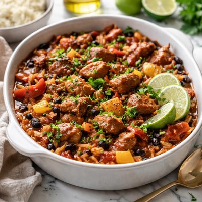 Image of Caribbean Pork Casserole