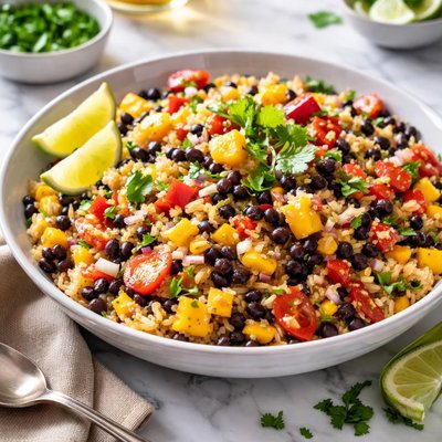 Image of Caribbean Rice and Black Bean Salad