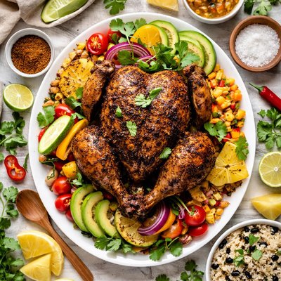 Image of Caribbean Spiced Roast Chicken