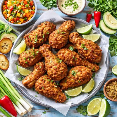 Image of Caribbean Style Fried Chicken