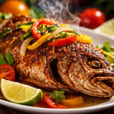 Image of Caribbean Style Fried Fish