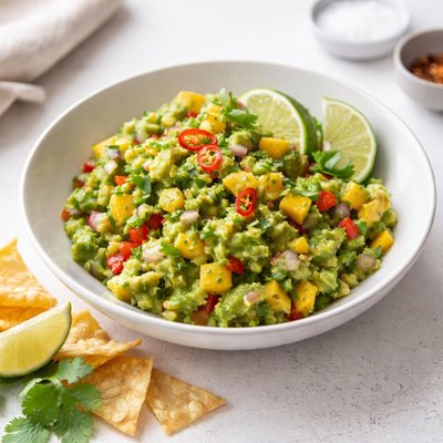 Image of Caribbean Style Guacamole