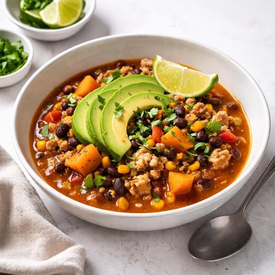 Image of Caribbean Turkey Sweet Potato Chili