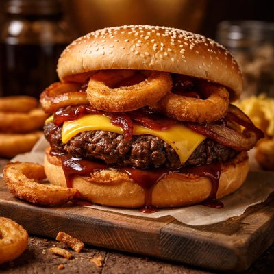 Image of Carls Jr Western Bacon Cheeseburger Copycat by Todd Wilbur