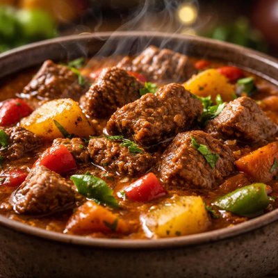 Image of Carne Guisada Puerto Rican Beef Stew
