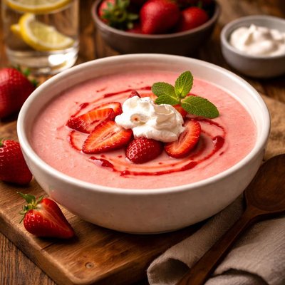 Image of Carnival Cruise Strawberry Bisque