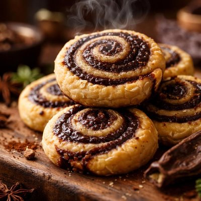Image of Carob Pinwheels