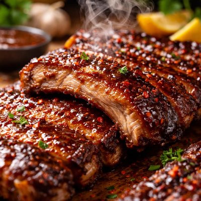 Image of Carolina Barbecued Baby Back Ribs