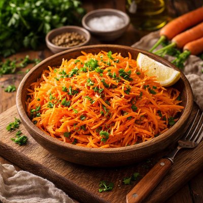Image of Carottes Rpes or Grated Carrot Salad