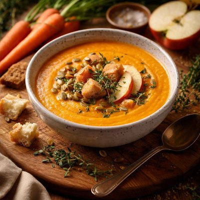 Image of Carrot and Apple Soup