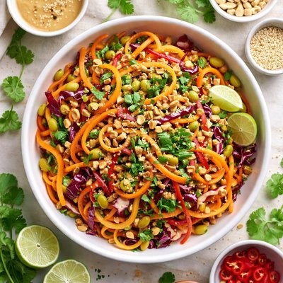 Image of Carrot and Hokkien Noodle Salad