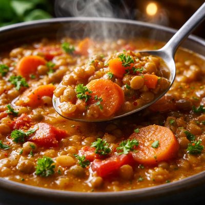 Image of Carrot and Lentil Soup