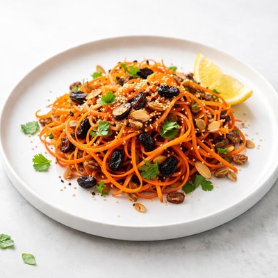Image of Carrot and Raisin Salad Moroccan Style