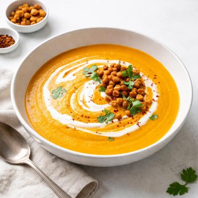 Image of Carrot and Squash Curry Soup