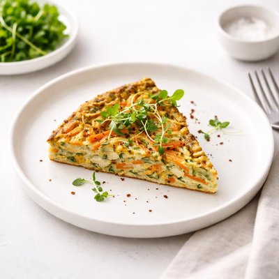 Image of Carrot and Zucchini Frittata