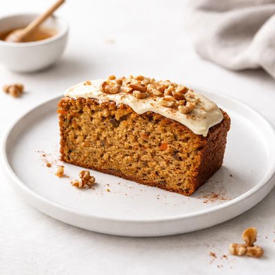 Image of Carrot Apple and Cinnamon Loaf Light