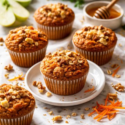 Image of Carrot Apple Muffins