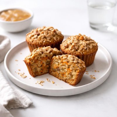 Image of Carrot Applesauce Pineapple Muffins