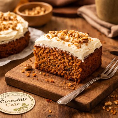 Image of Carrot Cake from Crocodile Cafe