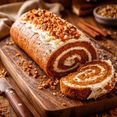 Image of Carrot Cake Roulage