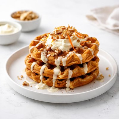 Image of Carrot Cake Waffles Ii