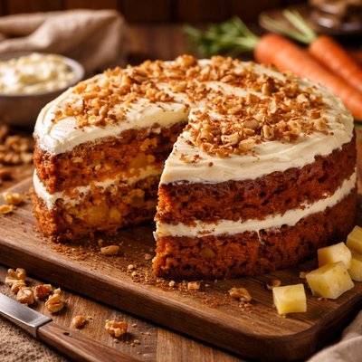 Image of Carrot Cake with Pineapple
