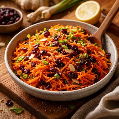 Image of Carrot Craisin Salad with Ginger