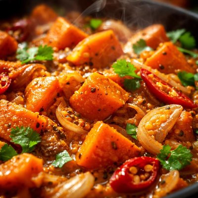 Image of Carrot Curry with Shallots and Chiles
